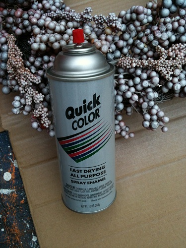 Wreath White Quick Color