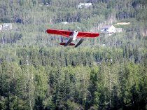 Alaskan Bi-Plane on Country Design Home