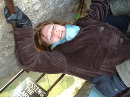 Kissing the Blarney Stone