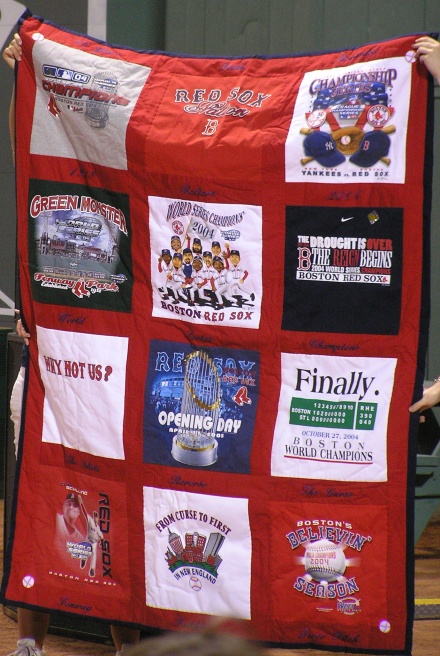 2004 Red Sox Quilt