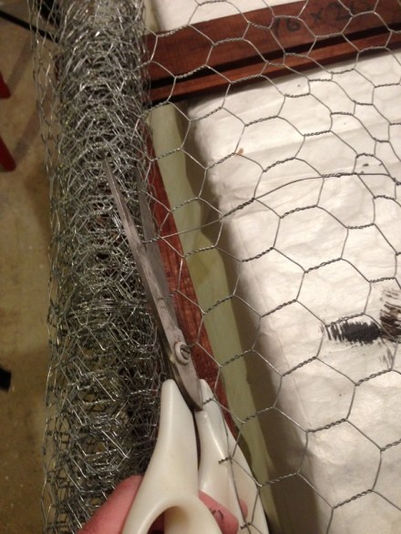 Cutting Chicken Wire