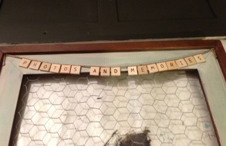 Scrabble Tiles Attached