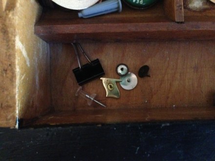 Tacks in Drawer