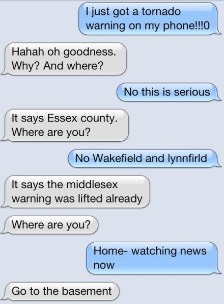 Tornado Warning Phone