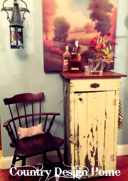 Bar Cart Finished Kitchen Signed