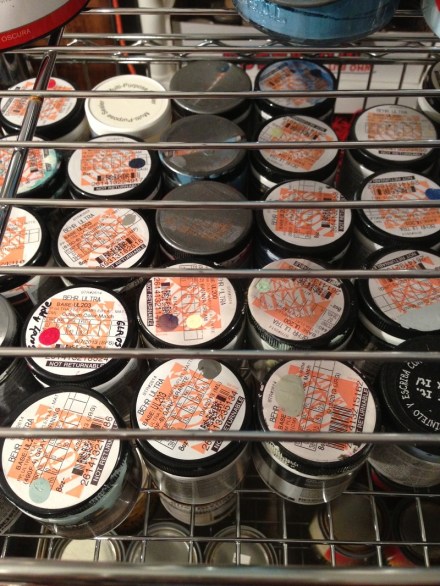 Behr Sample Pots From Home Depot