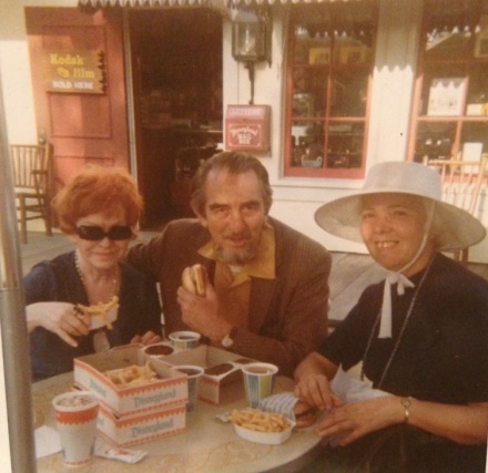 Lally, Arthur and Bernadette at Disney