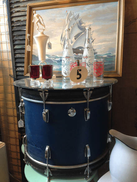 Drum Cocktail Table