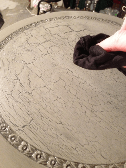 Wiping Off Excess Glaze