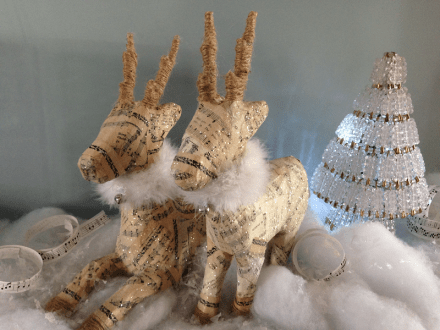 Musical Deer Closeup