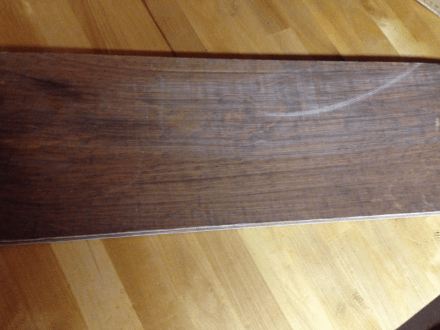 Wood plank for LOVE sign