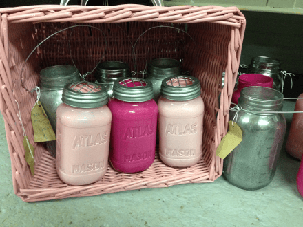 Vintage Thymes Mason Jar Vases
