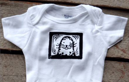 Baby Seal Onesie One Ocean Arts