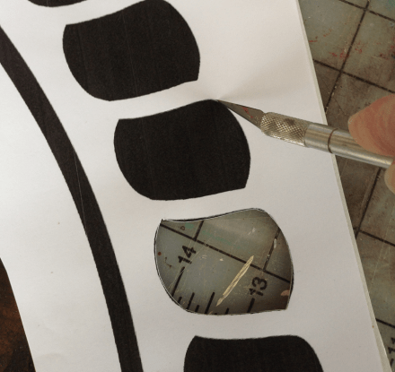 Nautical Cabinet Cutting Stencil