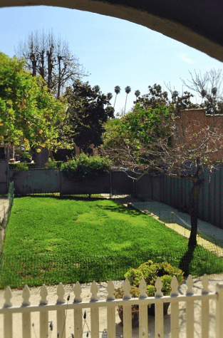 Pasadena Porch Yard