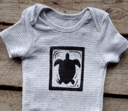 Sea Turtle Onesie from One Ocean Arts