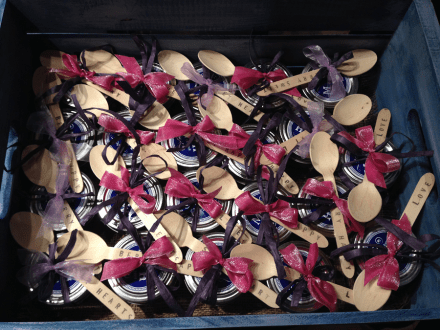 Mini Cobblers in Mason Jars