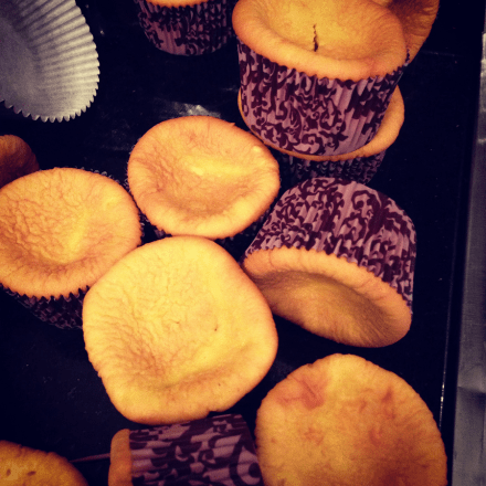 Fallen Lemon Cupcakes