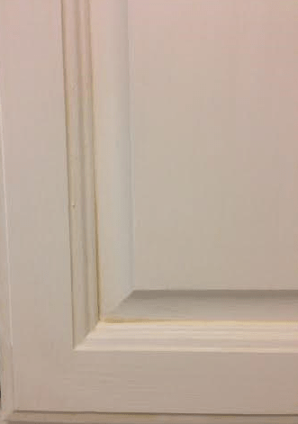 Cabinet Door Glaze and Dry