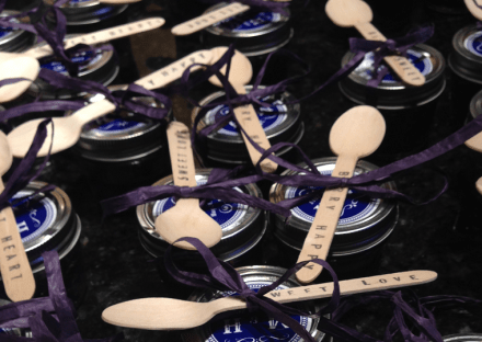 Mason Jar Cobblers with Bows