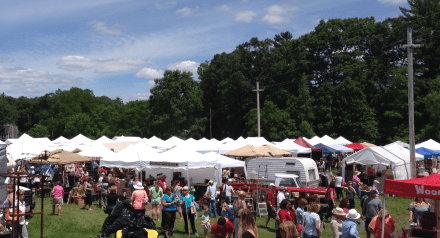 Vintage Bazaar Crowd Shot