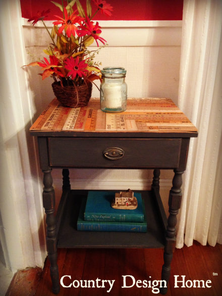 Vintage Rules Reclaimed Side Table PM