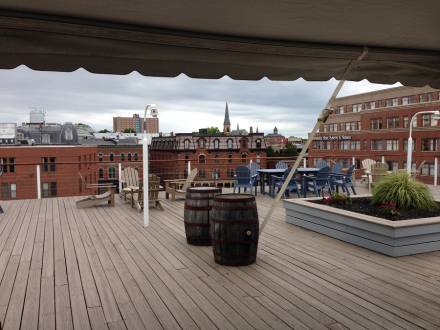 Roof Deck at 25 Pearl Portland