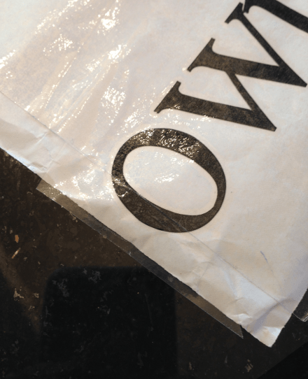 Wall Decal Cutting And Pasting Film Transfer