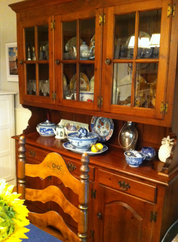 Dining Room Hutch After