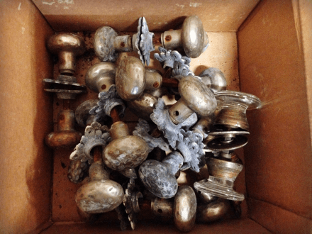 Green Goat Beacon Hill Vintage Doorknobs PM