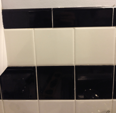 Tile Removal Before Black and White