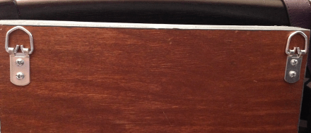 Mason Jar Wall Sconce D-Ring Brackets