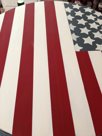 American Flag Coffee Table Stars and Stripes