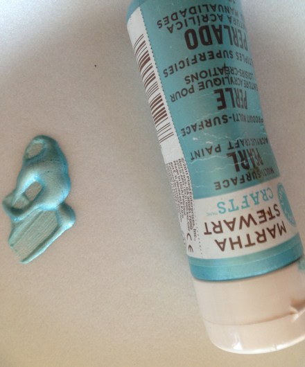 HR Sprayer Project Martha Stewart Metallic Paint