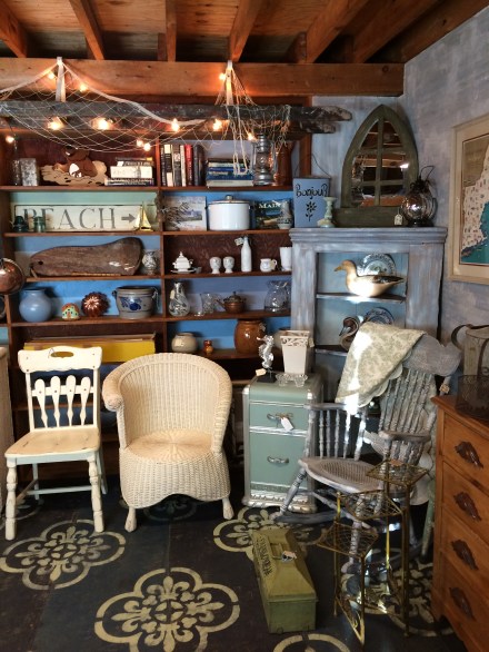 Barn Booth Bookcase Wall