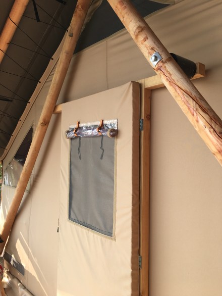 Huttopia Front Tent Door