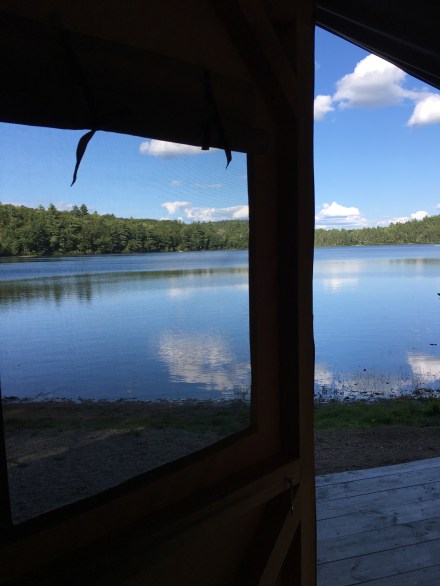 Huttopia View From the Tent Door