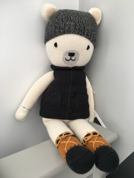 Hudson The Polar Bear Closeup Doll